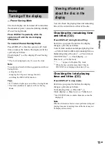 Preview for 13 page of Sony CMT-SE1 Operating Instructions Manual