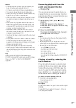 Preview for 15 page of Sony CMT-SE5 Operating Instructions Manual