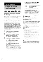 Preview for 24 page of Sony CMT-SE5 Operating Instructions Manual