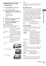 Preview for 29 page of Sony CMT-SE5 Operating Instructions Manual