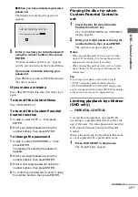 Preview for 31 page of Sony CMT-SE5 Operating Instructions Manual