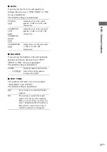 Preview for 37 page of Sony CMT-SE5 Operating Instructions Manual