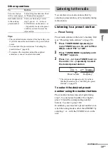 Preview for 39 page of Sony CMT-SE5 Operating Instructions Manual