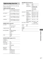 Preview for 67 page of Sony CMT-SE5 Operating Instructions Manual