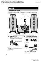 Предварительный просмотр 8 страницы Sony CMT-SE7 Operating Instructions Manual