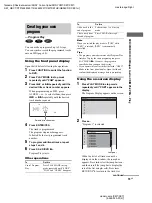 Preview for 19 page of Sony CMT-SE7 Operating Instructions Manual