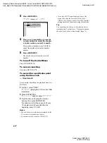 Предварительный просмотр 22 страницы Sony CMT-SE7 Operating Instructions Manual