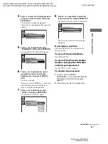 Предварительный просмотр 31 страницы Sony CMT-SE7 Operating Instructions Manual