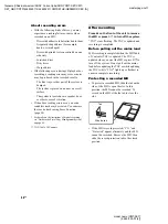 Предварительный просмотр 38 страницы Sony CMT-SE7 Operating Instructions Manual