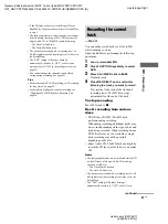 Preview for 41 page of Sony CMT-SE7 Operating Instructions Manual