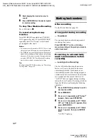 Preview for 44 page of Sony CMT-SE7 Operating Instructions Manual