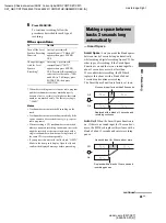 Предварительный просмотр 45 страницы Sony CMT-SE7 Operating Instructions Manual