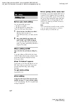 Предварительный просмотр 48 страницы Sony CMT-SE7 Operating Instructions Manual