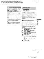 Preview for 53 page of Sony CMT-SE7 Operating Instructions Manual