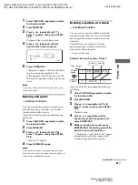 Предварительный просмотр 55 страницы Sony CMT-SE7 Operating Instructions Manual