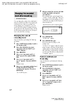 Preview for 60 page of Sony CMT-SE7 Operating Instructions Manual