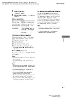 Предварительный просмотр 63 страницы Sony CMT-SE7 Operating Instructions Manual