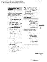 Preview for 69 page of Sony CMT-SE7 Operating Instructions Manual