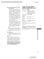 Preview for 77 page of Sony CMT-SE7 Operating Instructions Manual