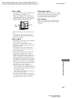 Предварительный просмотр 93 страницы Sony CMT-SE7 Operating Instructions Manual