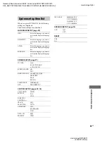 Preview for 99 page of Sony CMT-SE7 Operating Instructions Manual