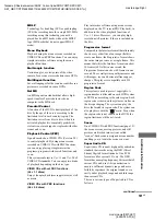 Preview for 101 page of Sony CMT-SE7 Operating Instructions Manual