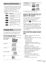 Preview for 5 page of Sony CMT-SE9 Operating Instructions Manual