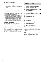 Preview for 12 page of Sony CMT-SE9 Operating Instructions Manual