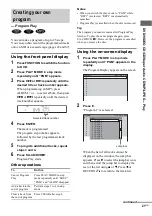 Preview for 21 page of Sony CMT-SE9 Operating Instructions Manual