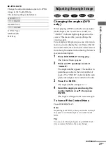 Preview for 29 page of Sony CMT-SE9 Operating Instructions Manual