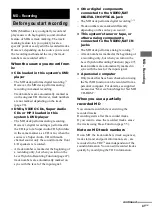 Preview for 41 page of Sony CMT-SE9 Operating Instructions Manual