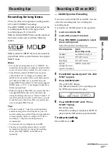 Preview for 43 page of Sony CMT-SE9 Operating Instructions Manual