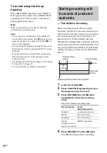 Preview for 46 page of Sony CMT-SE9 Operating Instructions Manual