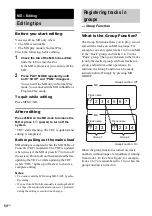 Preview for 50 page of Sony CMT-SE9 Operating Instructions Manual