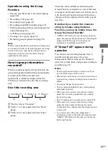 Preview for 51 page of Sony CMT-SE9 Operating Instructions Manual