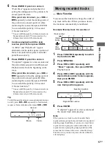 Предварительный просмотр 57 страницы Sony CMT-SE9 Operating Instructions Manual