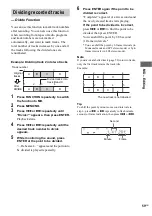 Предварительный просмотр 59 страницы Sony CMT-SE9 Operating Instructions Manual