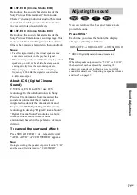 Preview for 71 page of Sony CMT-SE9 Operating Instructions Manual