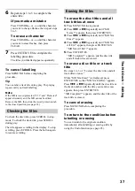 Preview for 37 page of Sony CMT-SP55MD Operating Instructions Manual