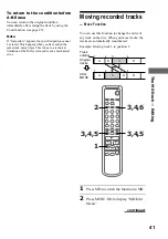 Preview for 41 page of Sony CMT-SP55MD Operating Instructions Manual