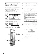 Preview for 44 page of Sony CMT-SP55MD Operating Instructions Manual