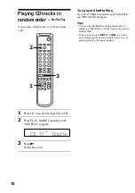 Предварительный просмотр 10 страницы Sony CMT-SP55TC Operating Instructions Manual