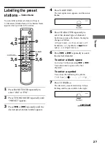 Предварительный просмотр 27 страницы Sony CMT-SP55TC Operating Instructions Manual