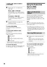 Предварительный просмотр 28 страницы Sony CMT-SP55TC Operating Instructions Manual