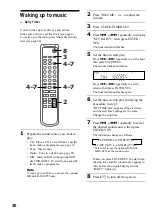 Предварительный просмотр 30 страницы Sony CMT-SP55TC Operating Instructions Manual