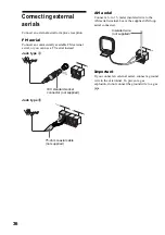 Предварительный просмотр 36 страницы Sony CMT-SP55TC Operating Instructions Manual