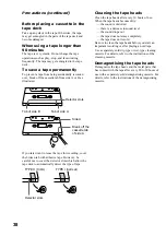 Предварительный просмотр 38 страницы Sony CMT-SP55TC Operating Instructions Manual