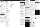 Preview for 2 page of Sony CMT-SPZ90DB Operating Instructions