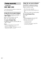 Preview for 18 page of Sony CMT-SX2D Operating Instructions Manual