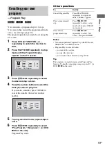 Preview for 19 page of Sony CMT-SX2D Operating Instructions Manual